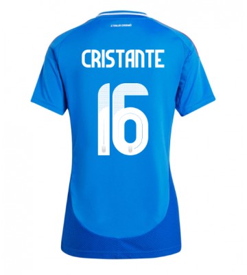 Italien Bryan Cristante #16 Replika Hjemmebanetrøje Dame EM 2024 Kortærmet
